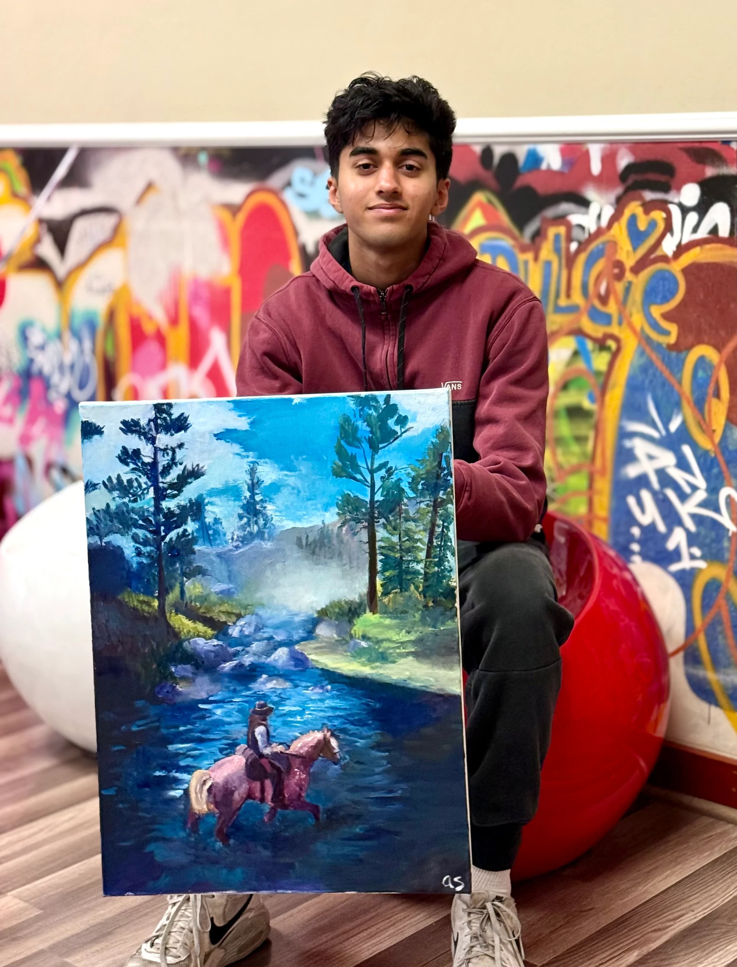 Held painting 1